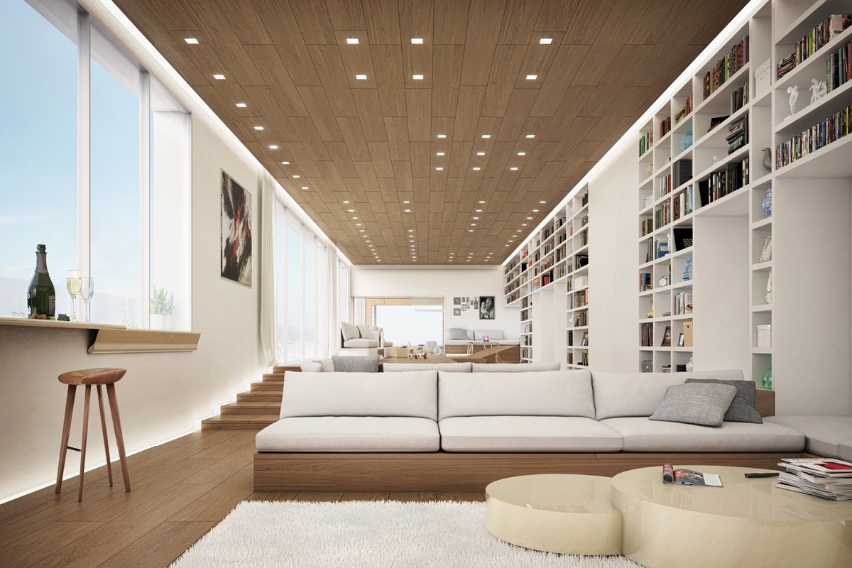 Built in sofa Interior Design Ideas