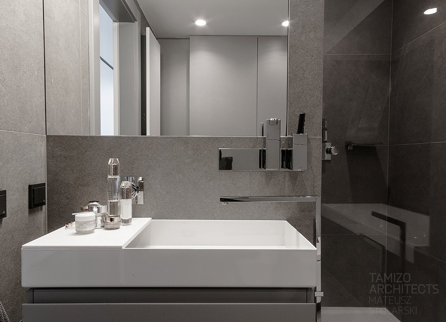 Rectangular bathroom accessories Interior Design Ideas