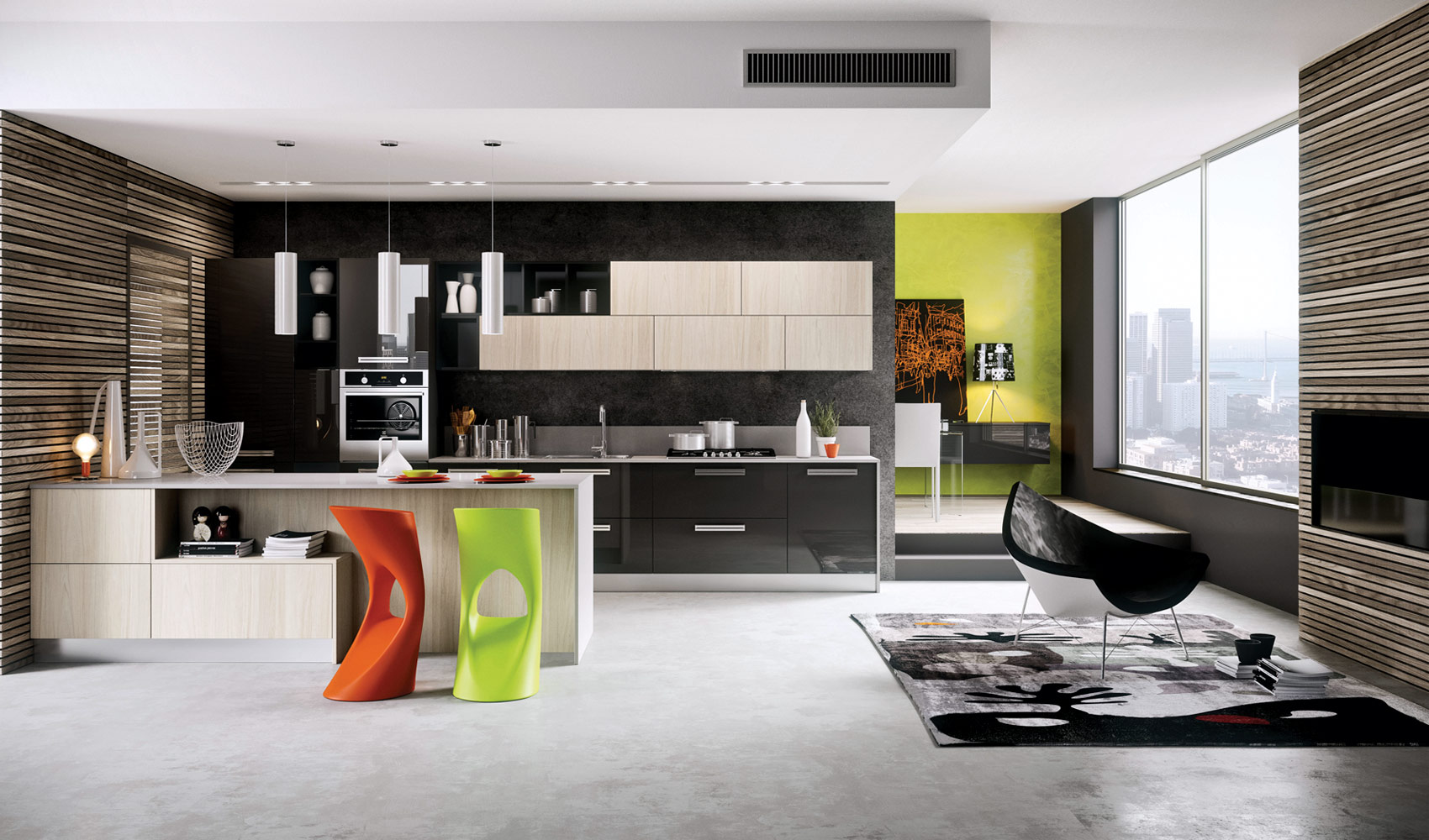 Kitchen Designs That Pop
