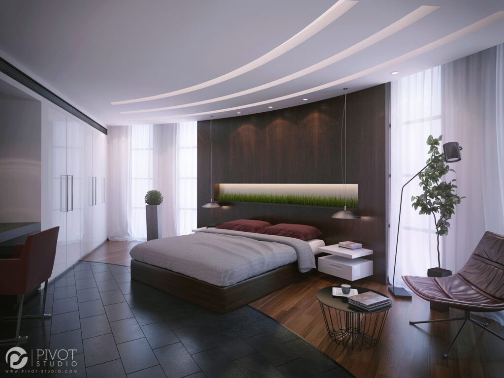  Headboard feature wallInterior Design Ideas.