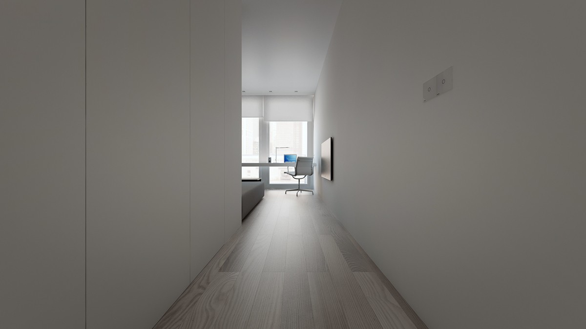 Stark, Sharp & Minimalistic Interiors By Oporski Architektura