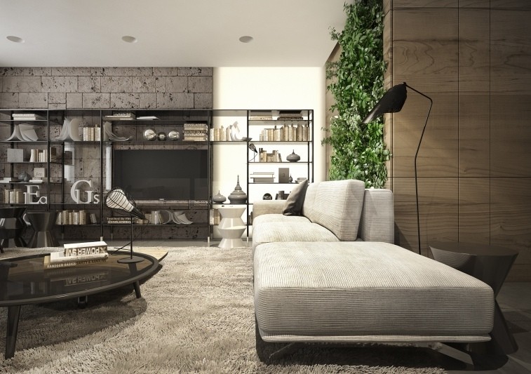 Interior Design Close To Nature Rich Wood Themes And