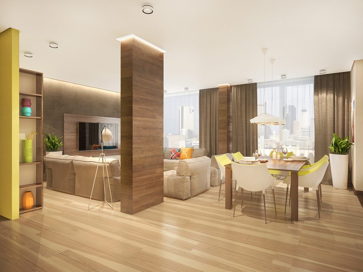 Stylish Family Home Features Bright Tropical Colors