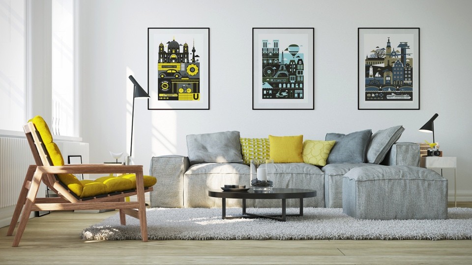Say Yes to Yellow 4 Apartments That Flaunt Yellow Accents