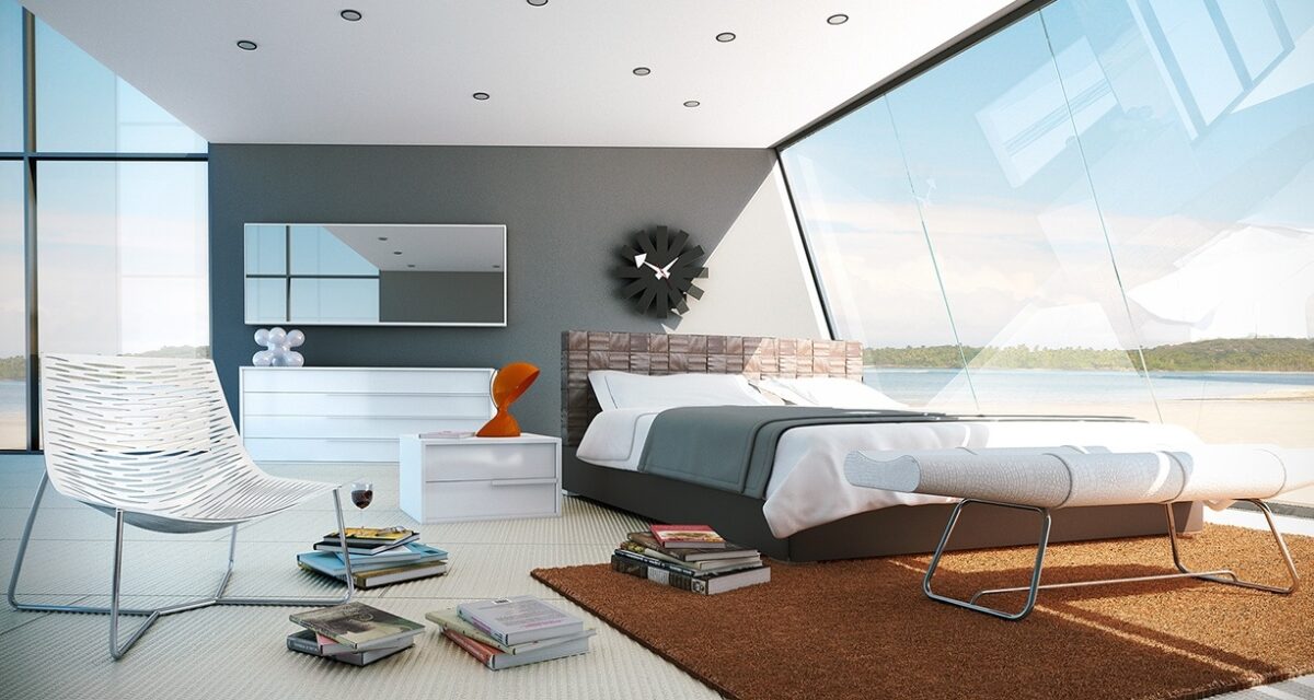 Sleek Bedrooms with Cool, Clean Lines