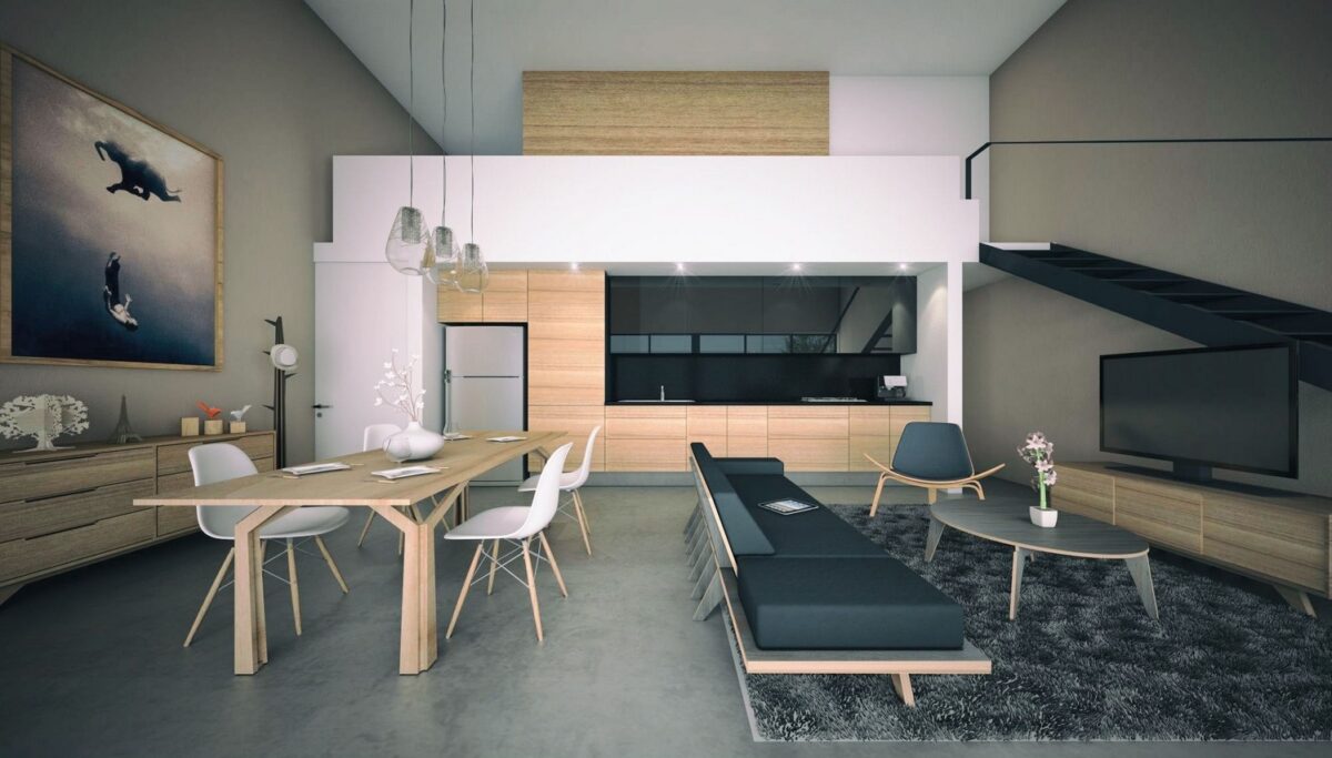23 Open Concept Apartment Interiors For Inspiration