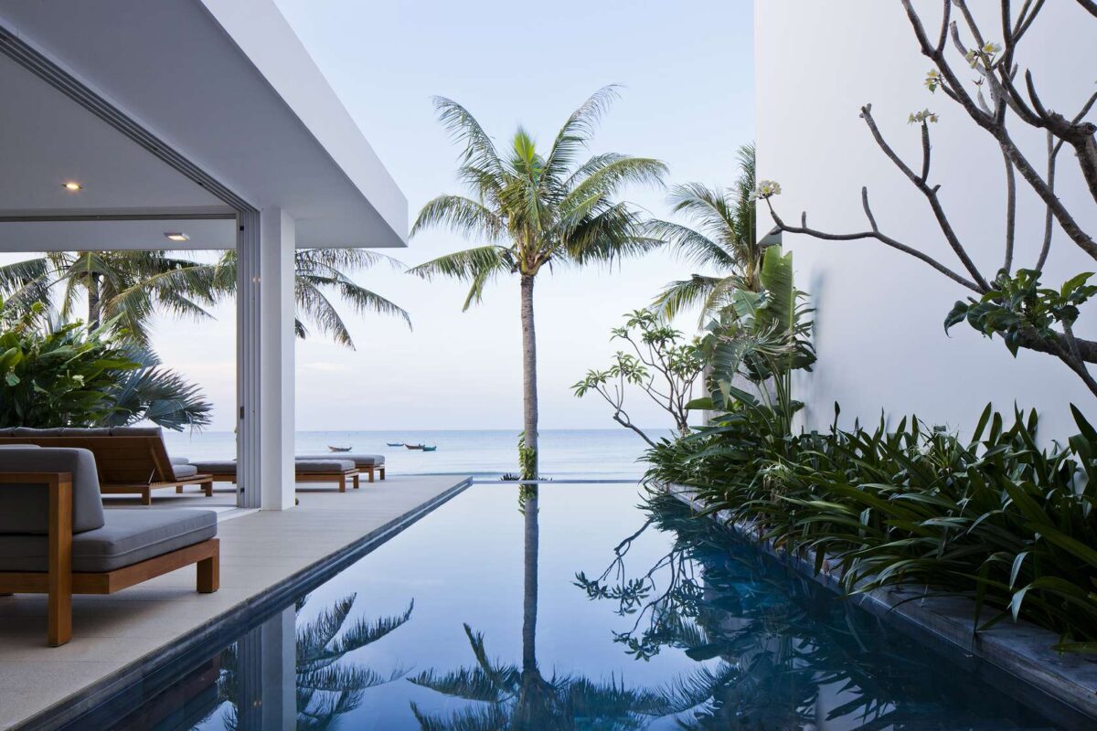 Private Beach Villas Offer Spectacular Ocean Views and