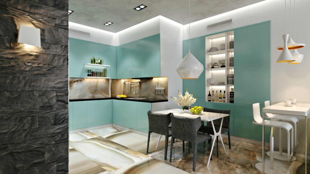 Open Apartments that Make Creative Use of Texture and Pattern