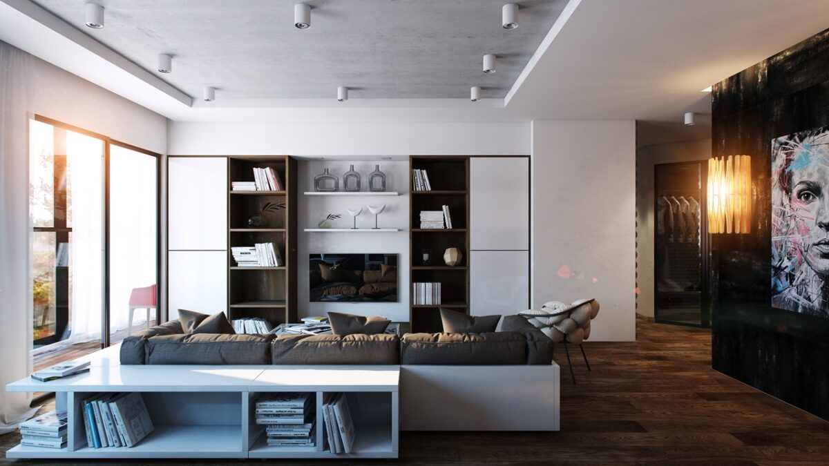 Open Apartments that Make Creative Use of Texture and Pattern