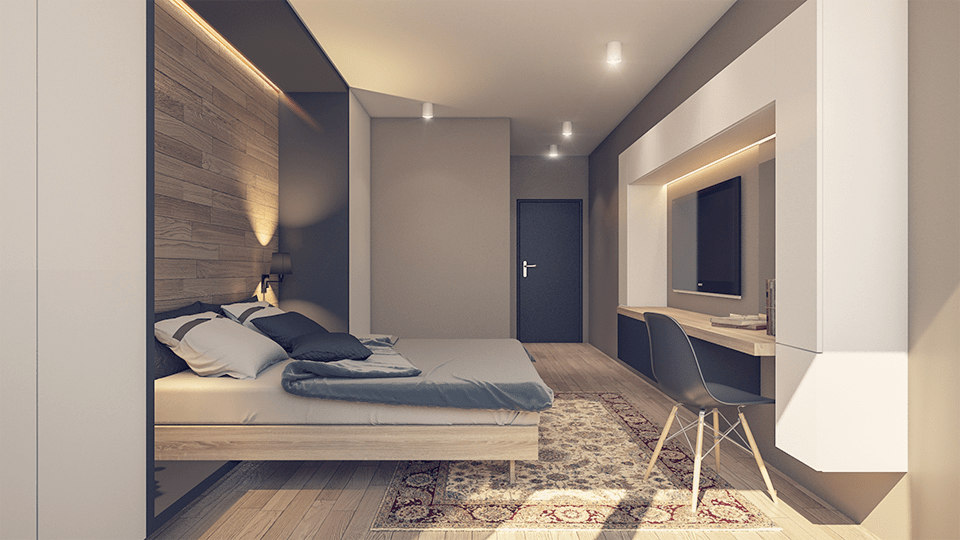 Three Sleek Apartments Under 1500 square feet from All In Studio (Includes floor plans)