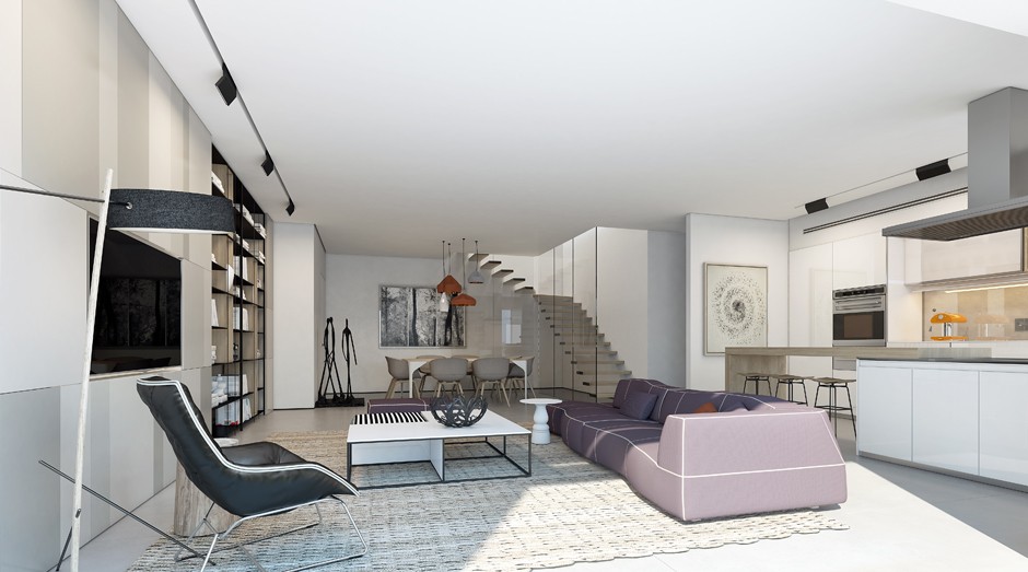 4 Contemporary Home Visualizations with Sleek Sophistication