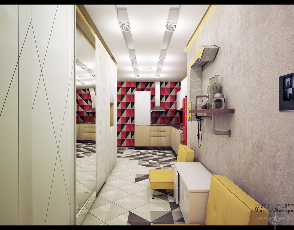 4 Studios Under 50 Square Meters That Use Playful Patterns