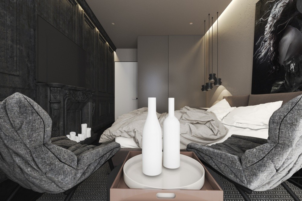 Dark, Neutral Themed Interiors Ideas & Inspiration