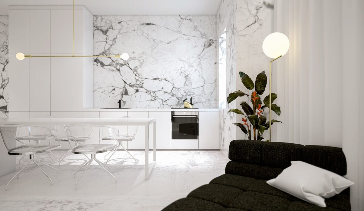 White Minimalist Spaces That Will Make You All