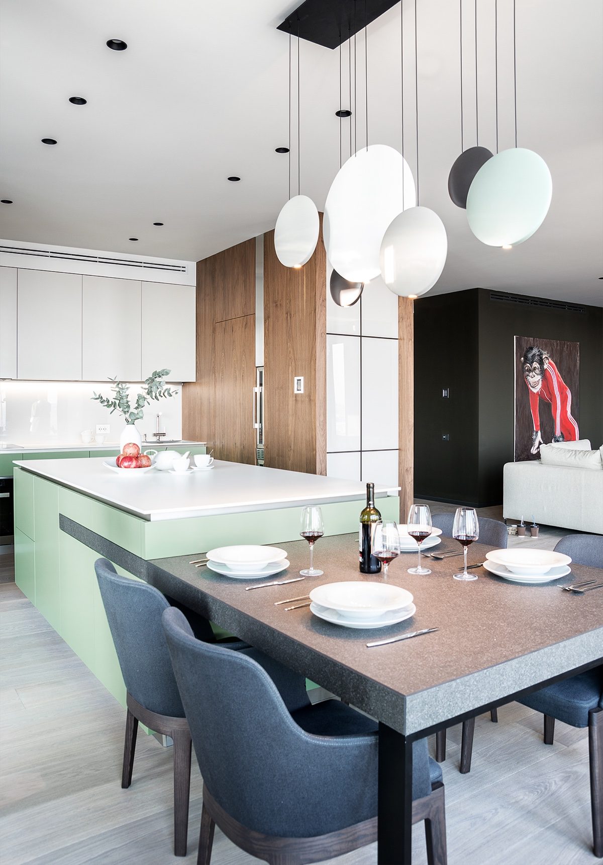 Modern Perfection in Kyiv Apartment