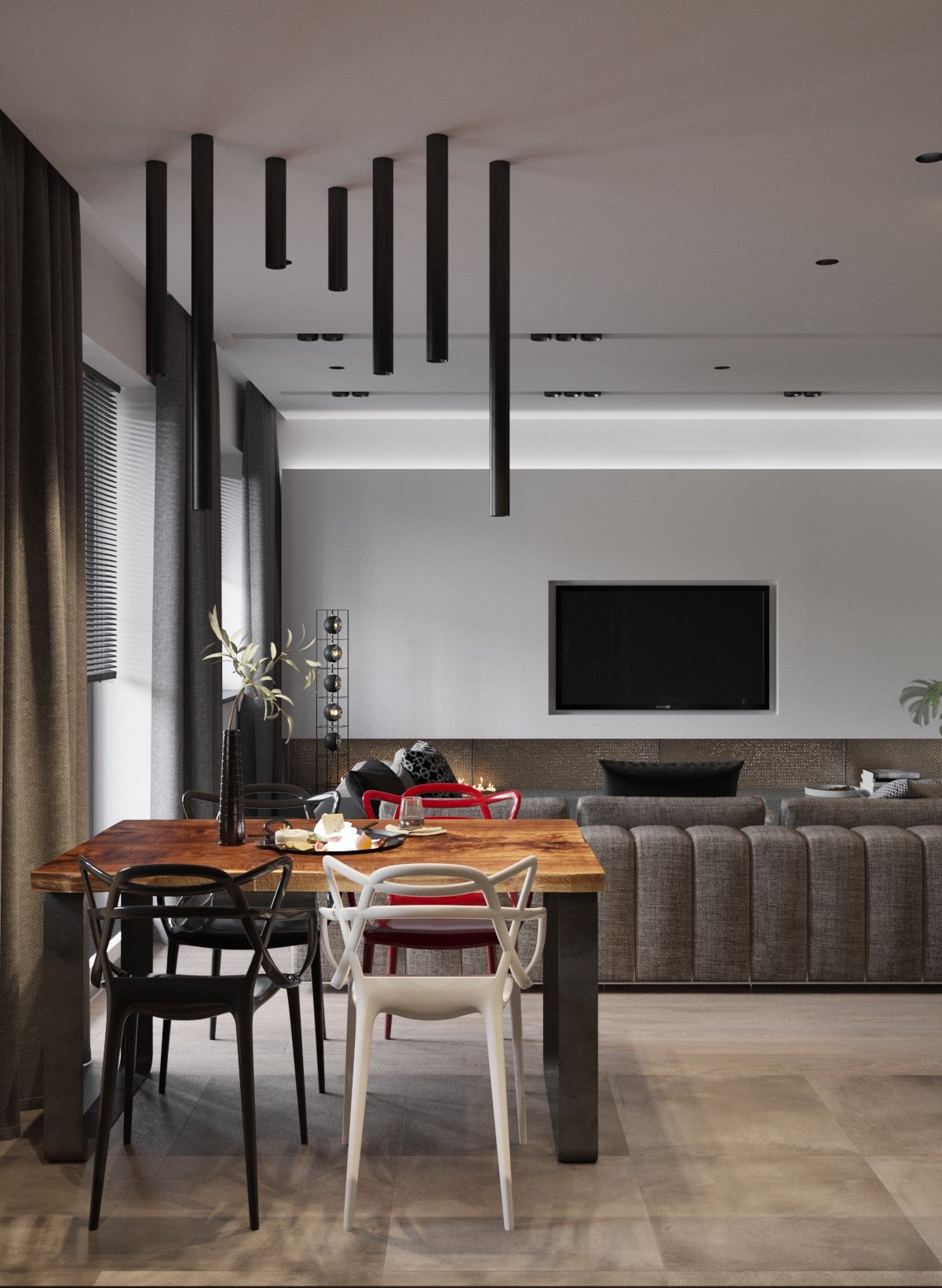 2 Modern Homes the Use Grey for a Calming Effect