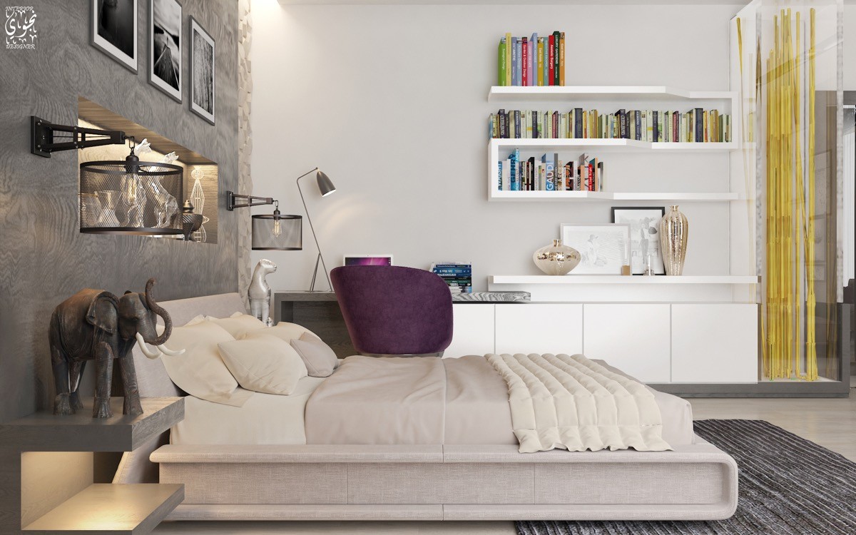 Minimalist Book Bedroom Ideas with Simple Design
