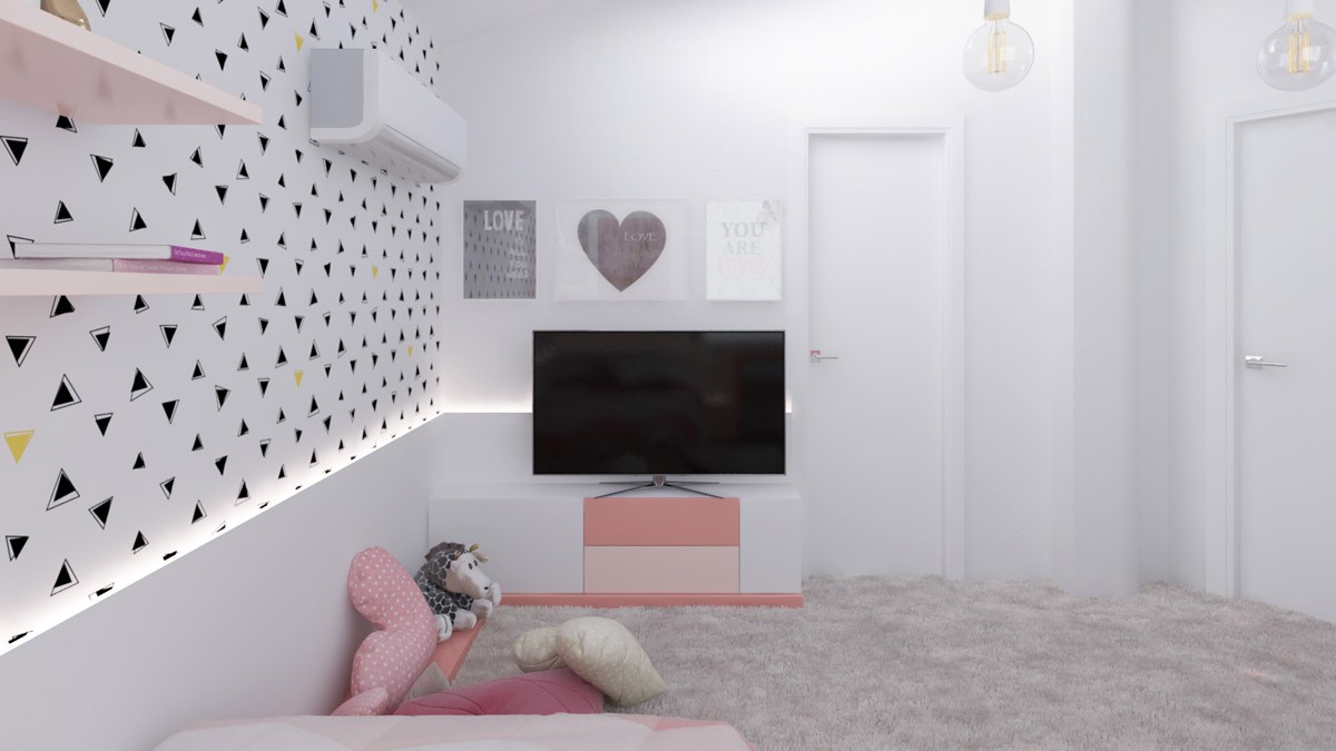 How To Use Pink Tastefully In A Kid's Room Without Over