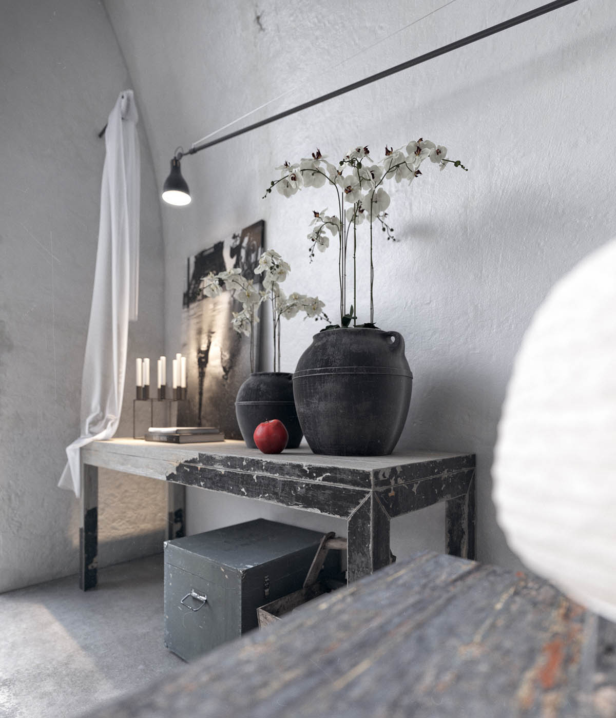 Two Examples Of Industrial Modern Rustic Interior Design