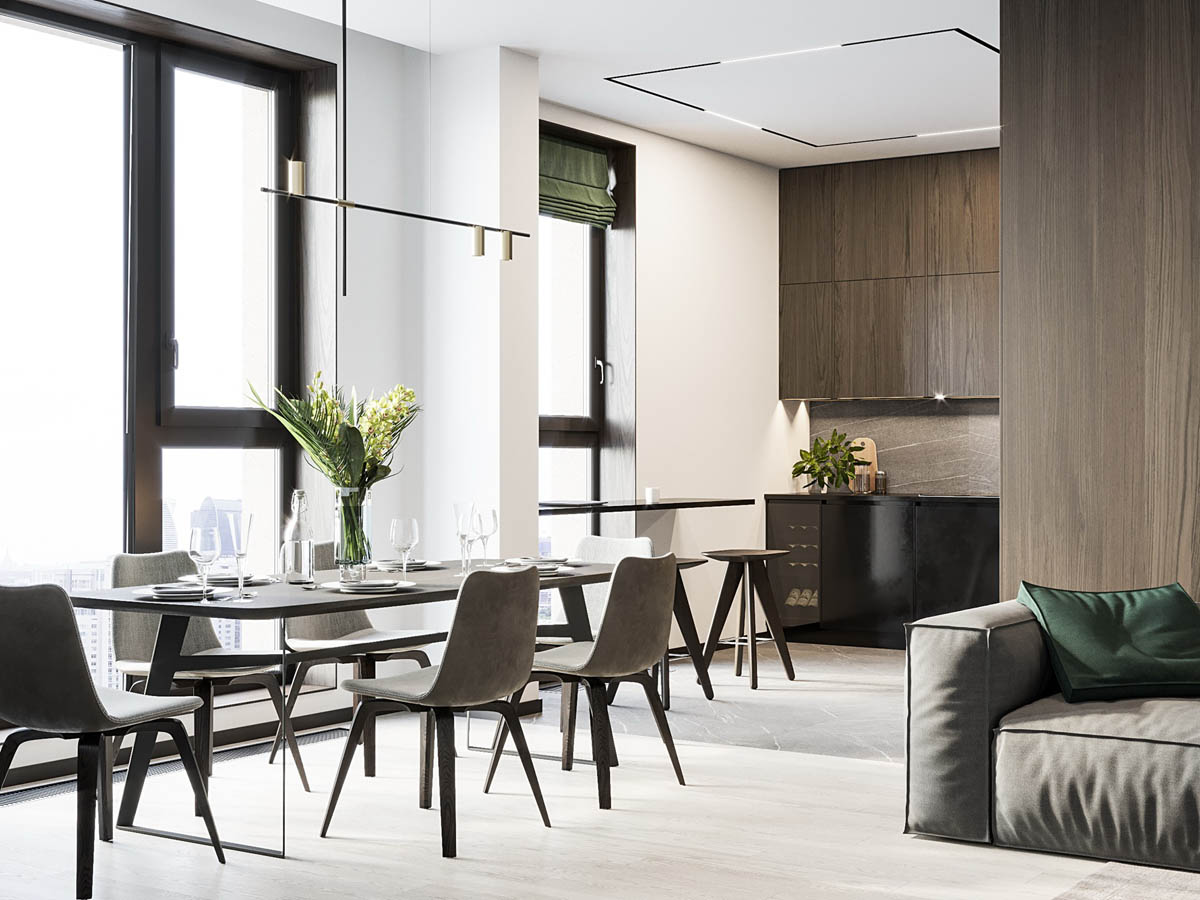 Interior Design Around Walnut Wood Finishes 3 Great Examples