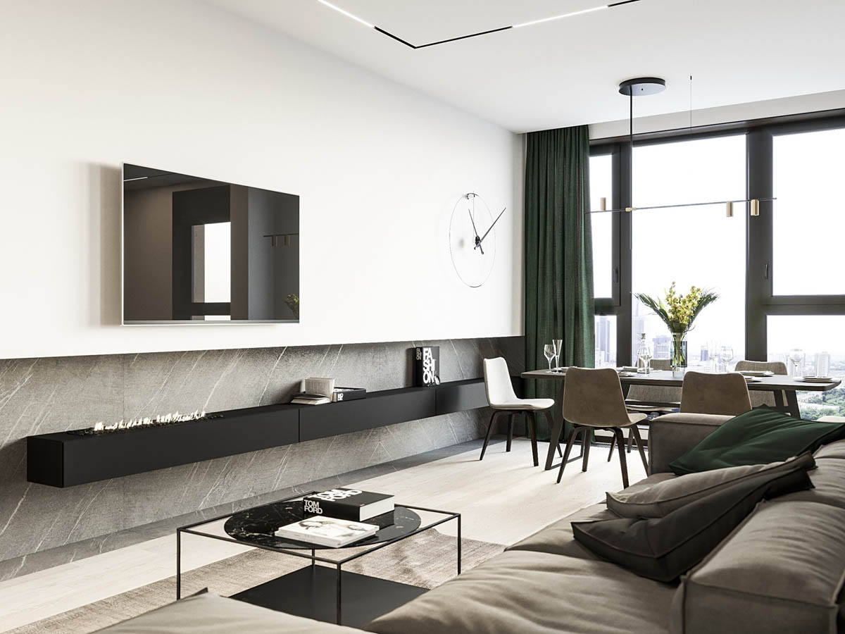 Interior Design Around Walnut Wood Finishes 3 Great Examples