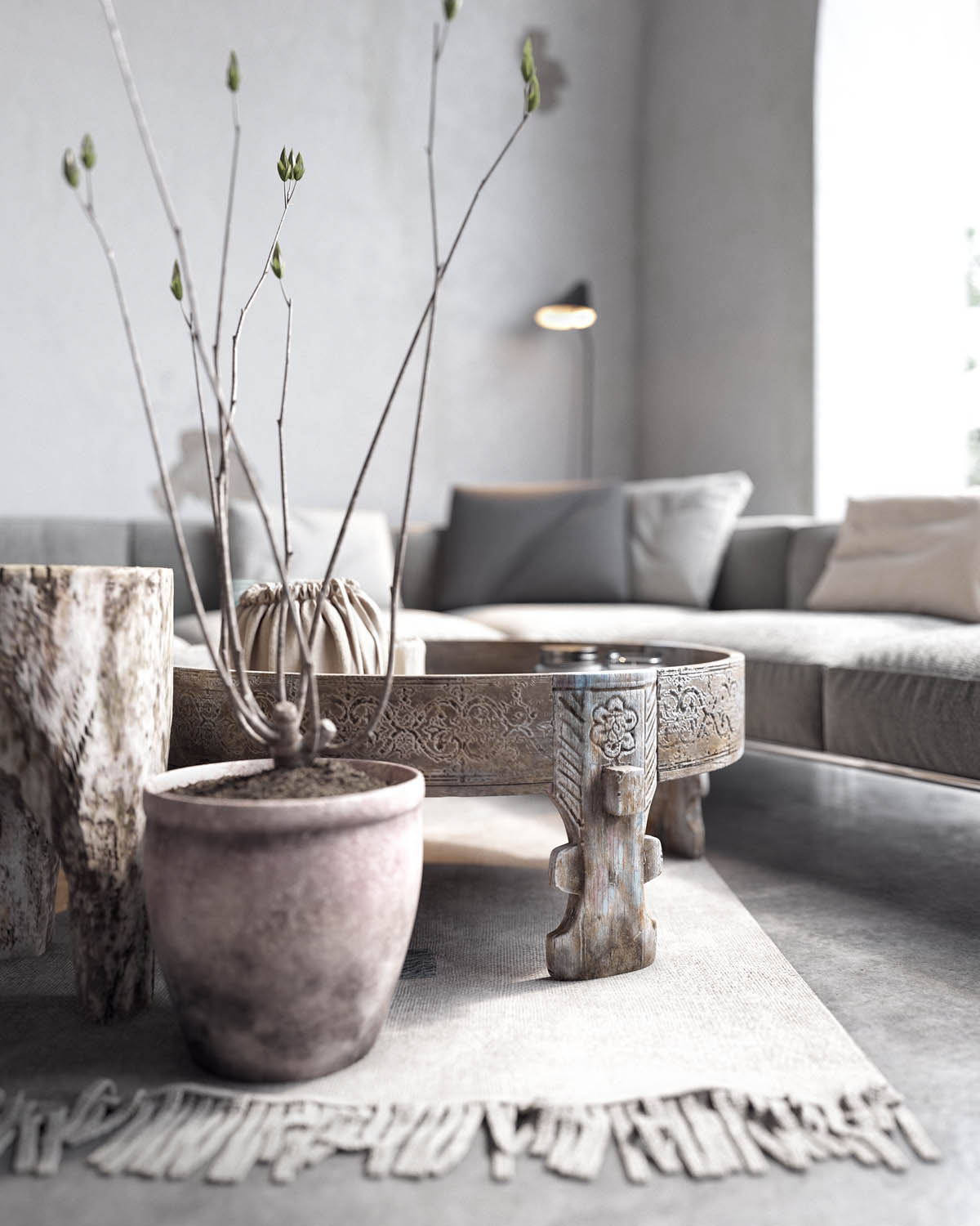 Two Examples Of Industrial Modern Rustic Interior Design