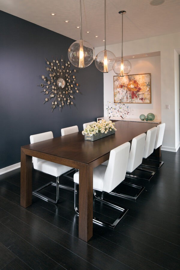 3 Light Chandelier Over Kitchen Table imgmetro
