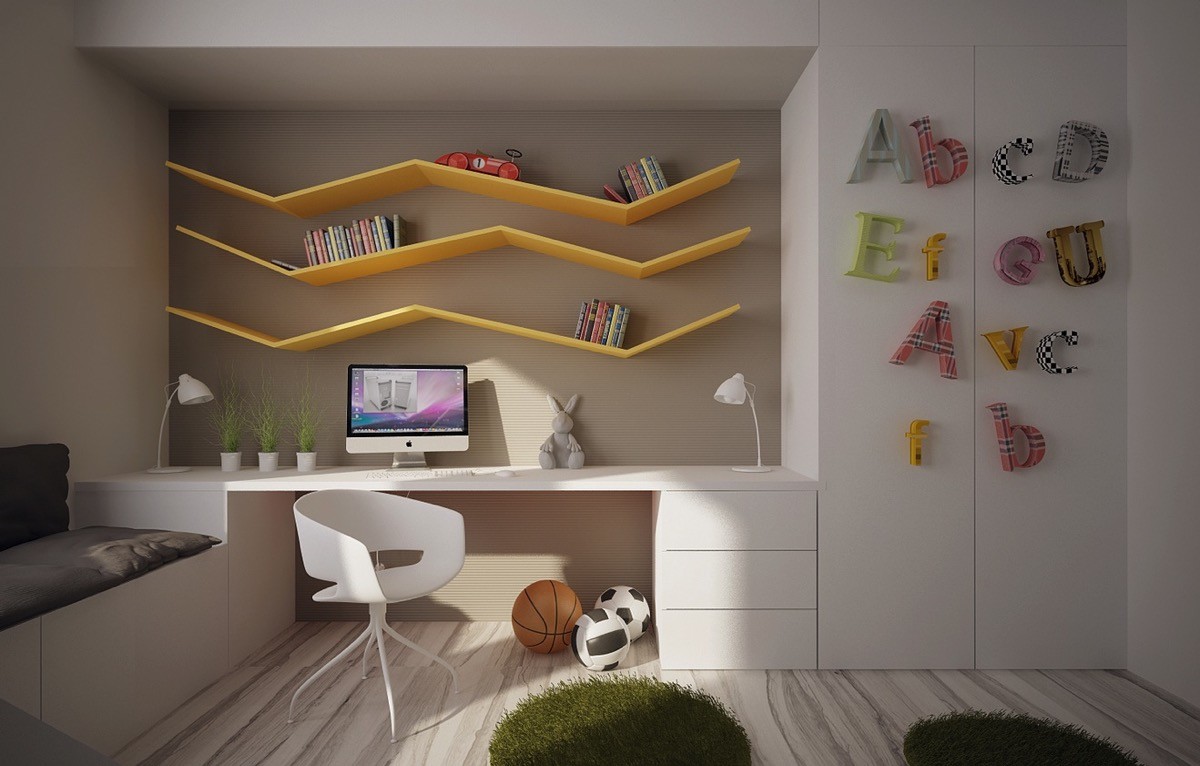 In fact you can still create a study. 53 Inspirational Kids Study Space Designs And Tips You Can Copy From Them