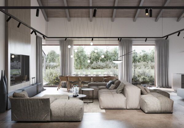 Modern Rustic Interiors Contemporary Country House Charm