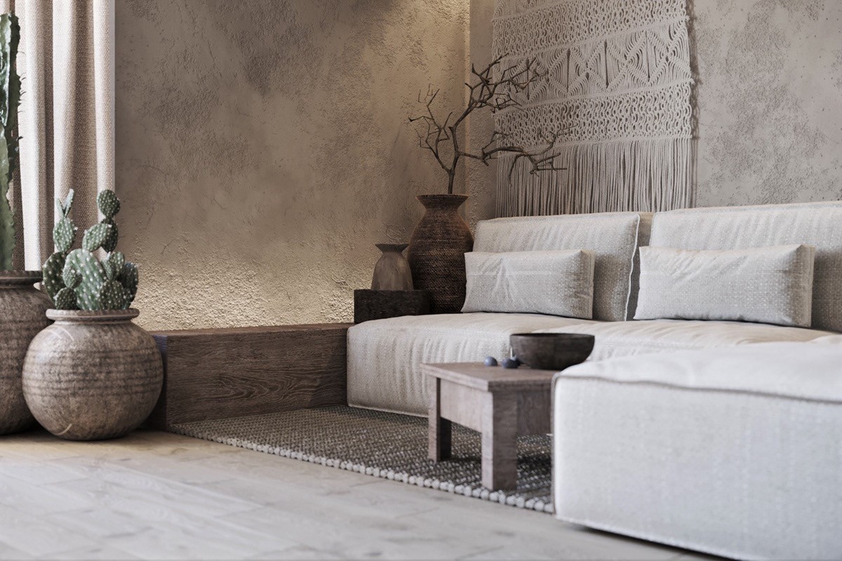 2 Rustic Interiors With A Cool Nomadic Style