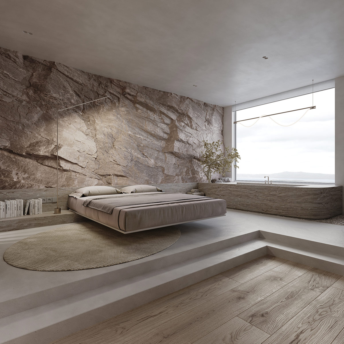 Striking Rockface Feature Walls & Luxury Stone Decor Accents
