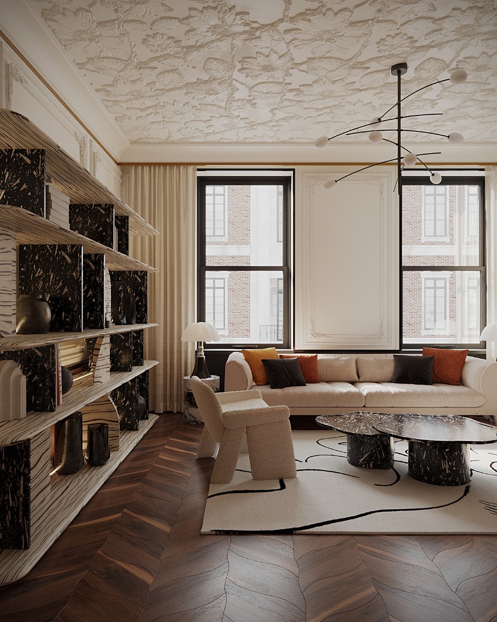 A Modern Masterpiece of Wood, Stone, and Light