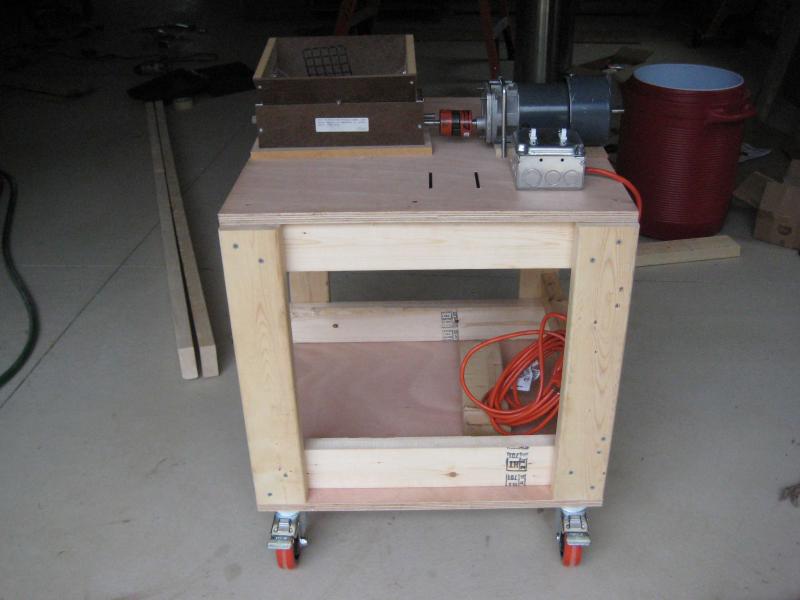 Motorized my JSP Malt Mill Homebrew Talk Beer, Wine, Mead, & Cider
