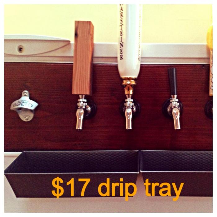 DIY Drip Tray Homebrew Talk Beer, Wine, Mead, & Cider Brewing