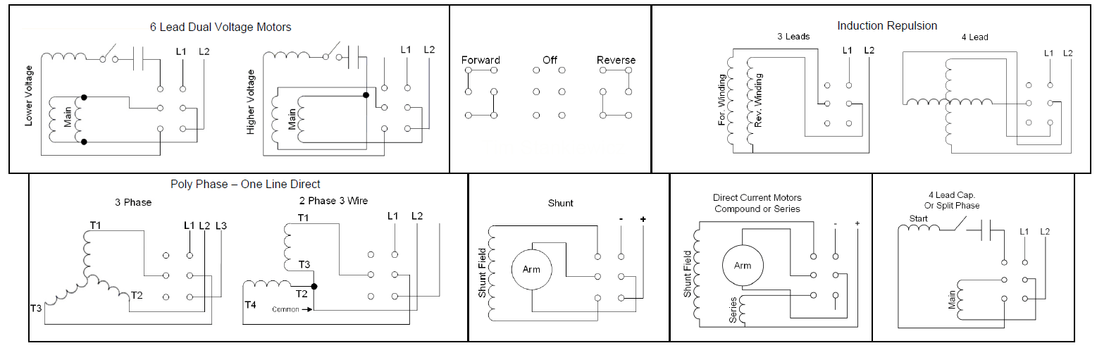 Square D Reversing Drum Switch Wiring Diagram - Wiring Diagram