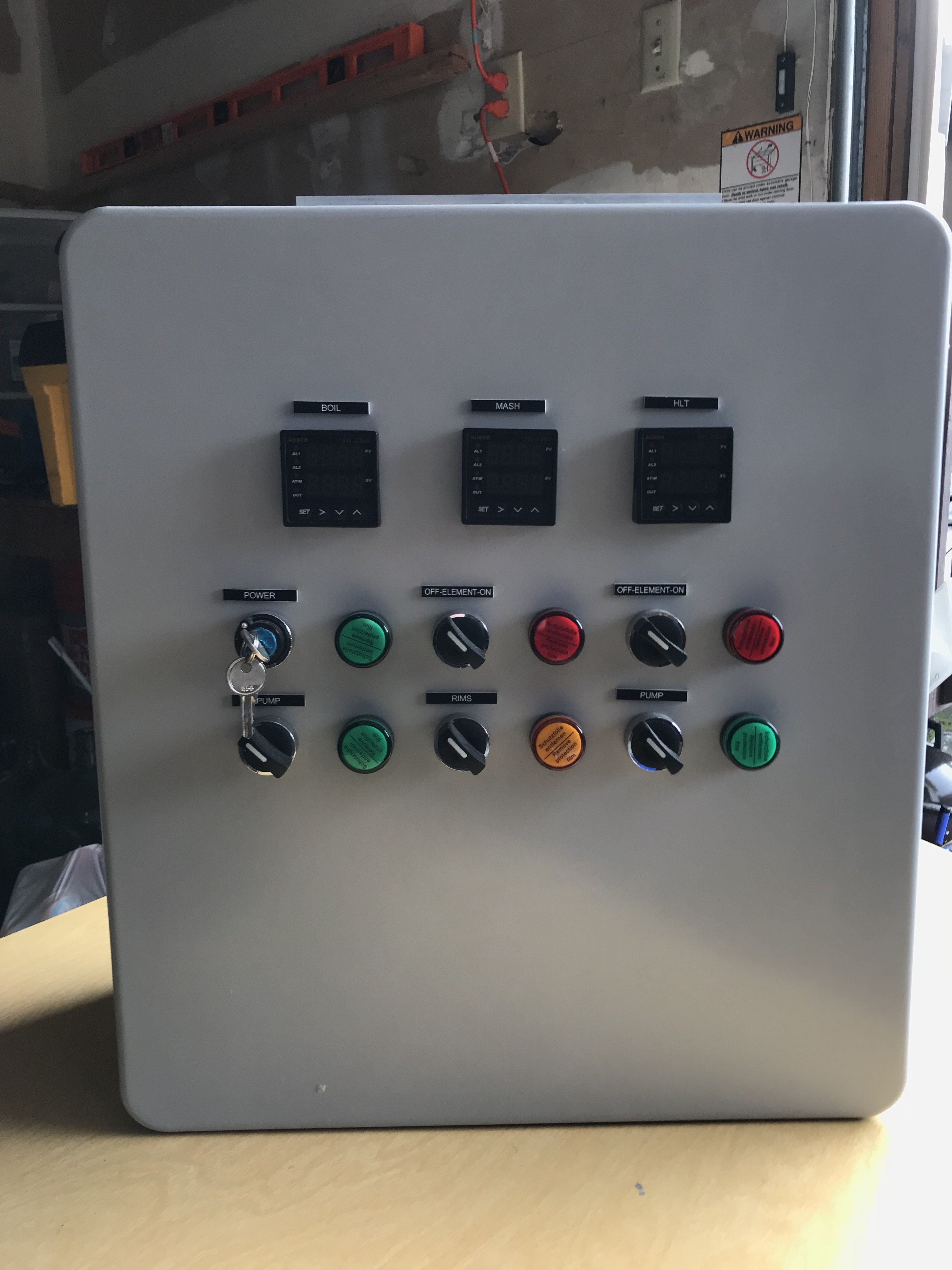 Oregon Electric Brewery Control Panel Homebrew Talk Beer, Wine