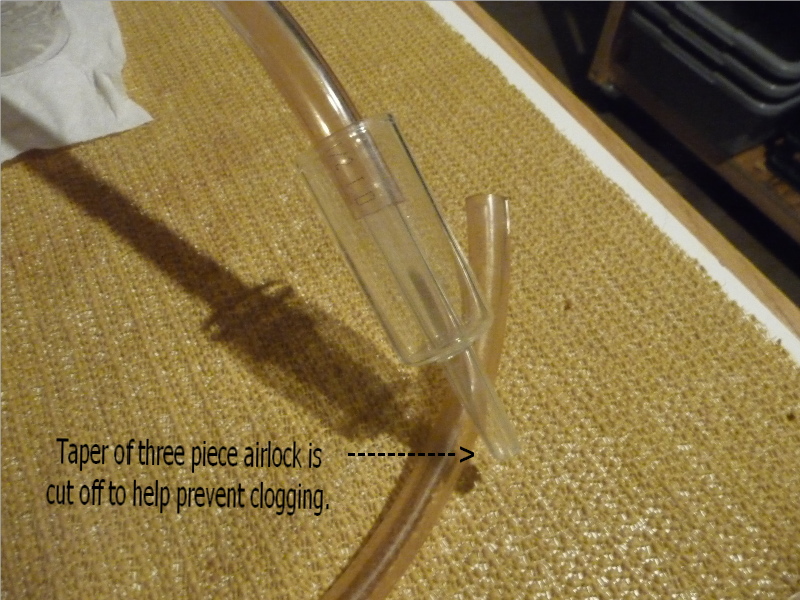 What size tube for airlock blowoff Homebrew Talk Beer, Wine, Mead