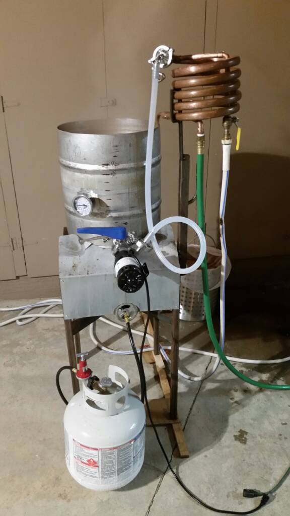 DIY counterflow chiller Homebrew Talk Beer, Wine, Mead, & Cider