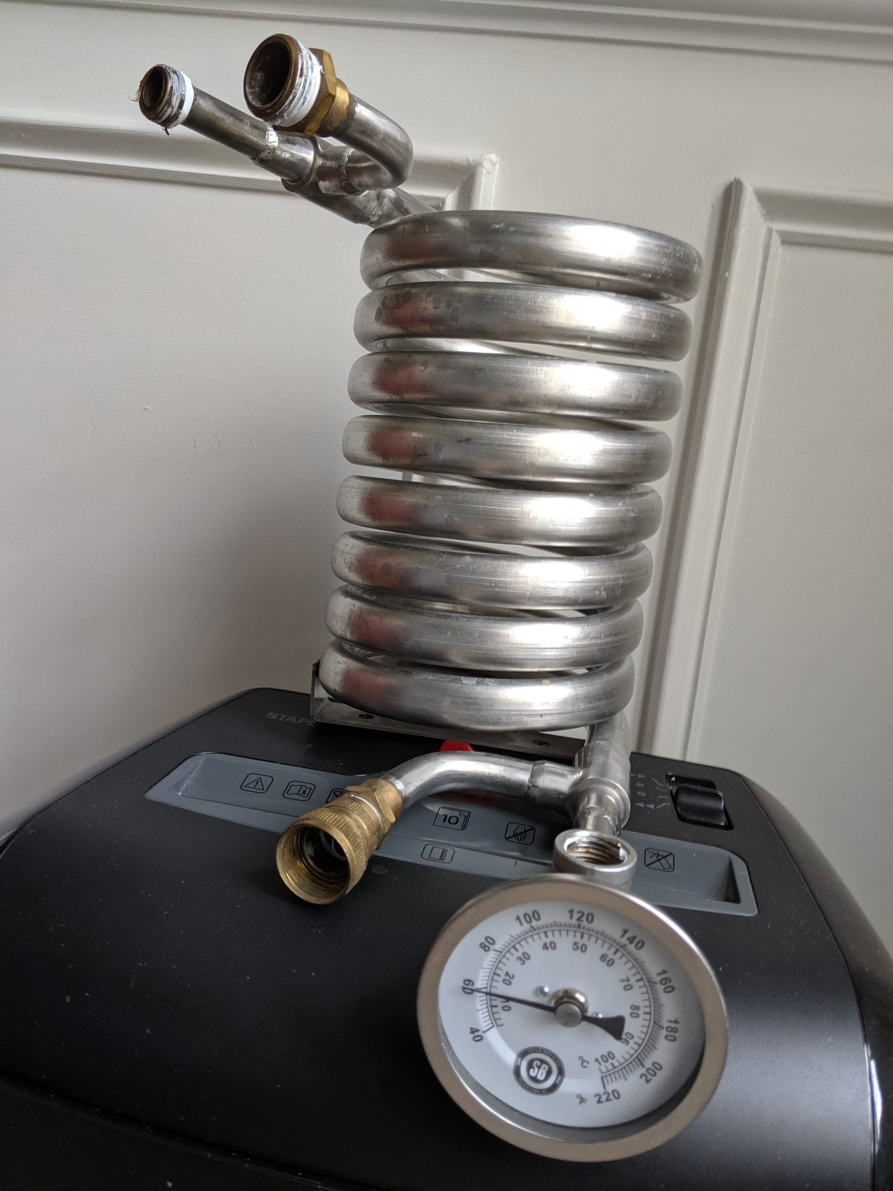 Pennsylvania Kegco FLSCFC Counterflow Chiller with Spike Thermometer