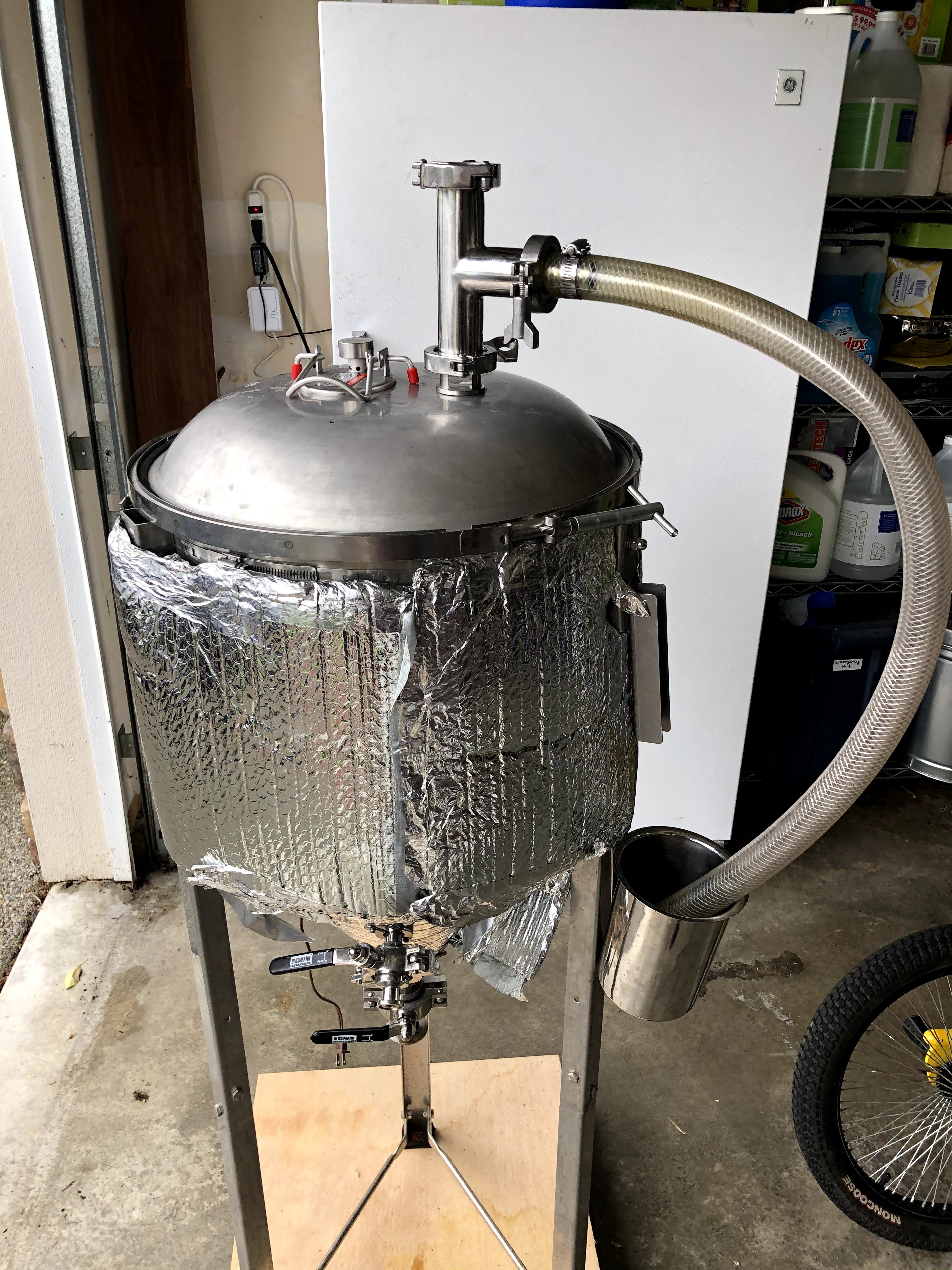For Sale 14.5 gallon Blichmann Stainless conical fermenter with