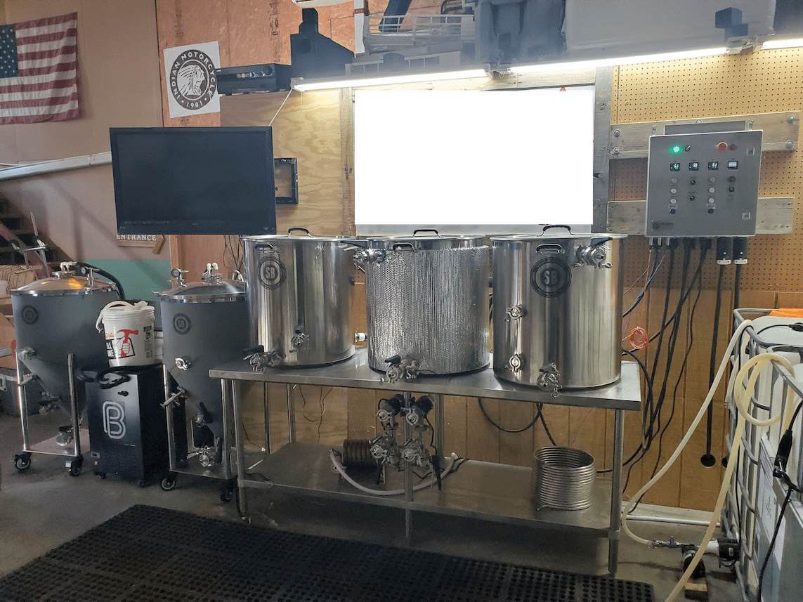 Virginia Spike 1BBL Electric System w/ 2 CF30 Conicals and glycol