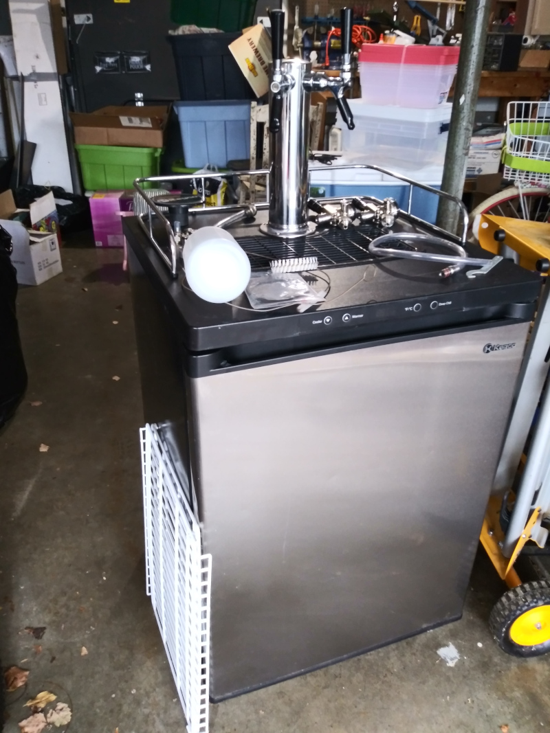 For Sale Kegco K309SS1 Kegerator with 2 corny kegs (Fishers, IN