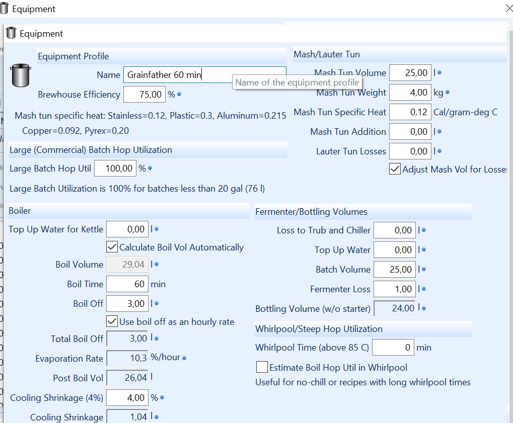 Changing boil time in Beersmith2 does not effect gravity. Homebrew