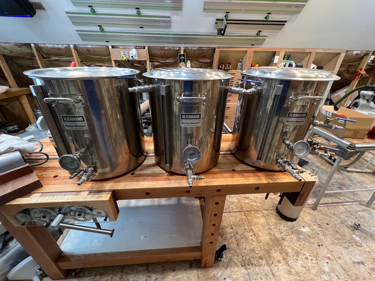 Sold HERMS Electric Brewery Kettles and Components St. Louis, MO