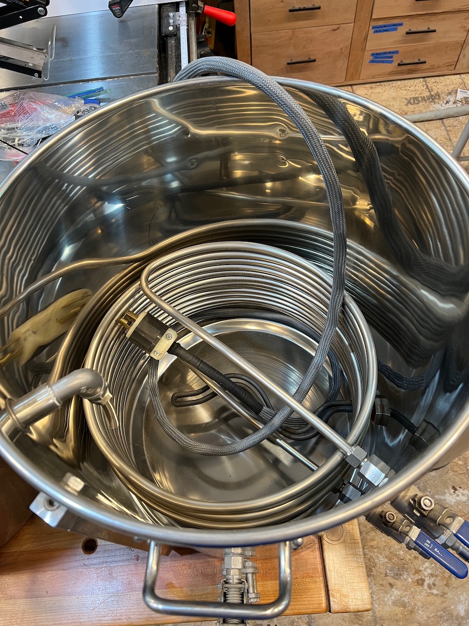 Sold HERMS Electric Brewery Kettles and Components St. Louis, MO