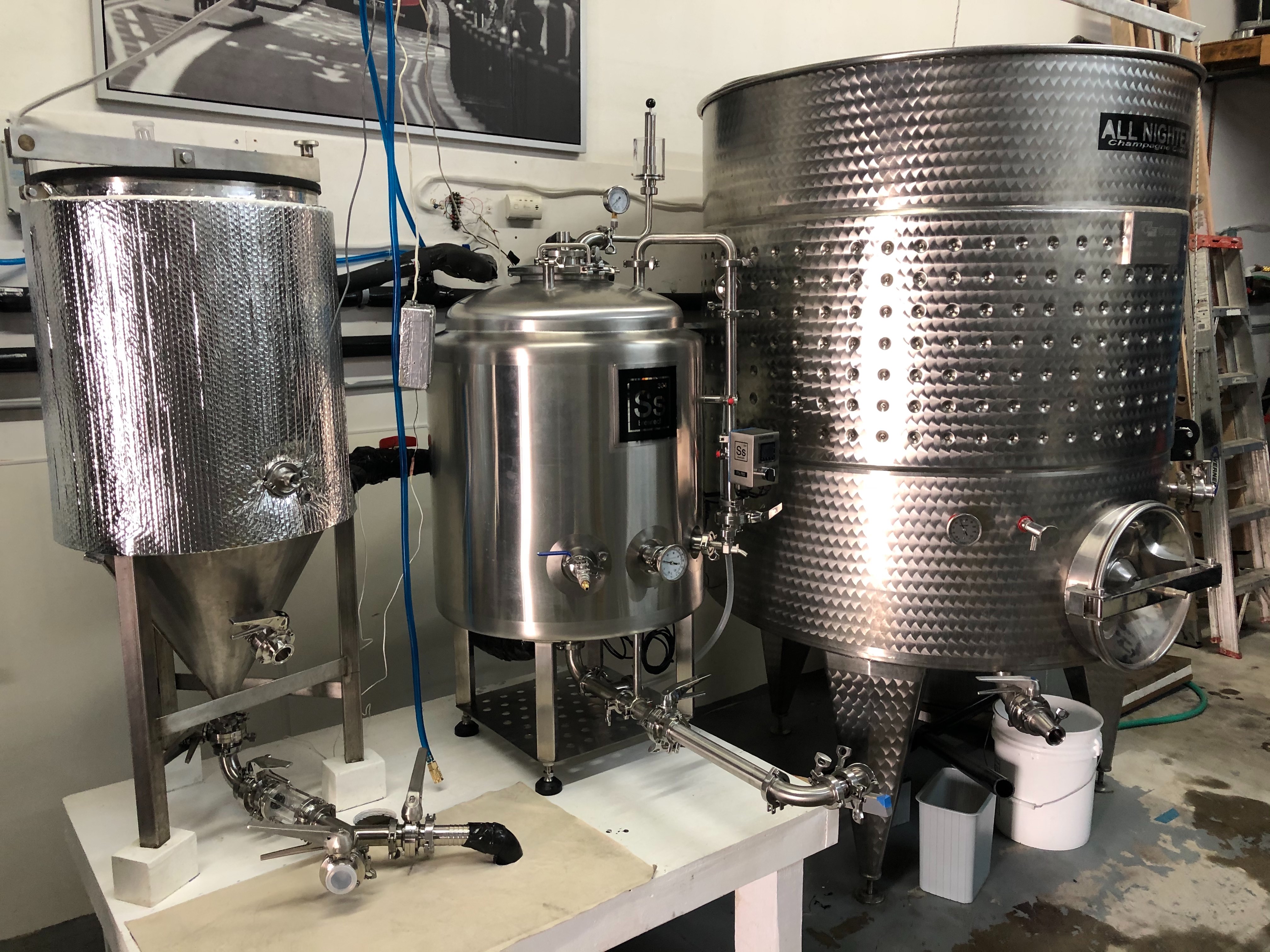 For Sale 1BBL Brew System, brite tank, conical fermenter, filters
