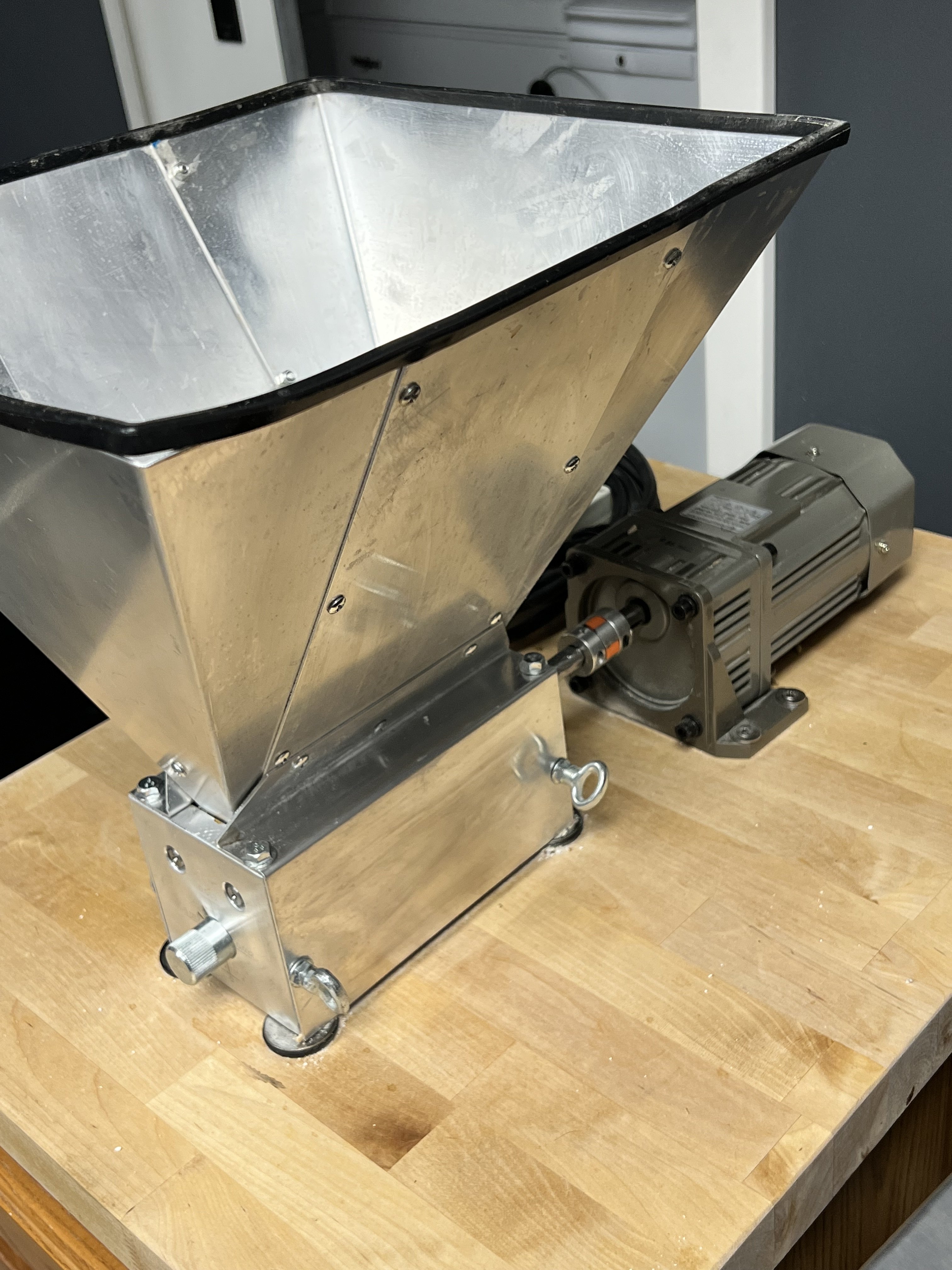 Sold Motorized 3 roller Grain Mill Homebrew Talk Beer, Wine, Mead