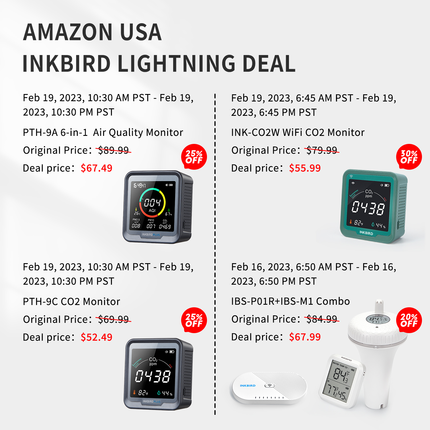 INKBIRD Amazon Deals Up to 41 OFF! Homebrew Talk Beer, Wine