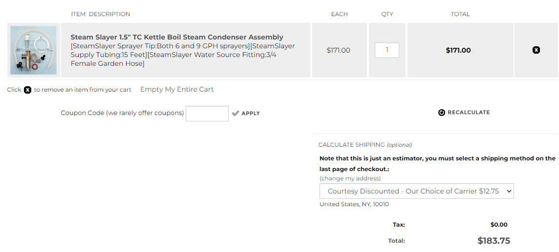Sold Brewhardware Steam Slayer Full Setup Homebrew Talk Beer