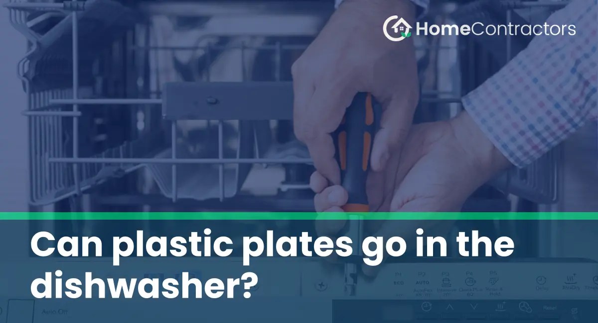 Can plastic plates go in the dishwasher?